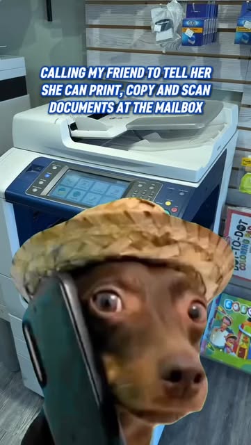 When your bestie needs to know where to print, copy, or scan
