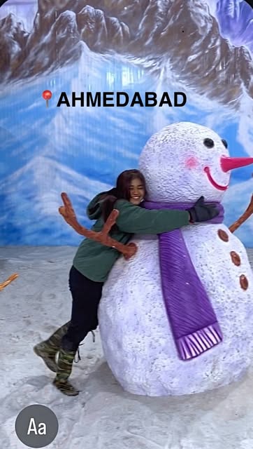 Snow park #Vaishakhisvibes #Ahmedabad #funblastahmedabad❤️✨