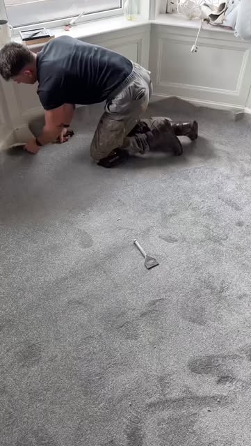 Carpet installation✅🏠.
Another room brought back to life w
