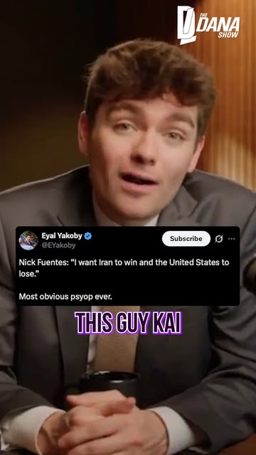 Nick Fuentes Is ROOTING For the U.S. to LOSE?!
*
*
Subscribe