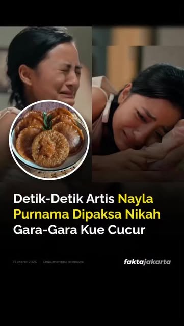 Detik-detik pernikahan artis Nayla Purnama mendadak jadi sor