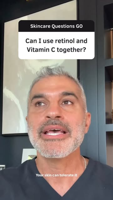 Retinol + vitamin C? Yes! It’s one of the most powerful comb