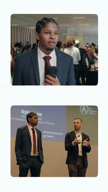 From the audience to the stage 🤯
Hackney Deputy Mayor cand