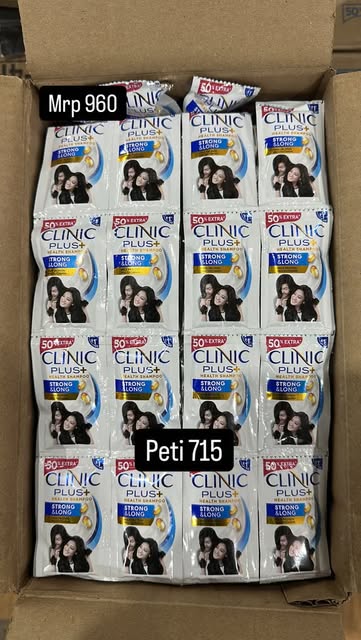 Clinic Plus Shampoo Sachet 5.5ml
MRP - ₹ 960
Rate Box/Peti