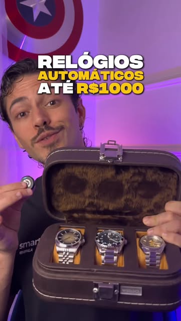 Melhores Automáticos até 1000 reais? ⌚
Começando pelo Monda