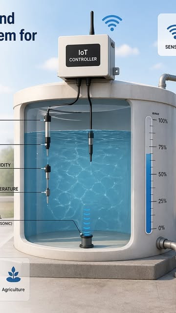  Smart water Quality and Level monitoring system for tank