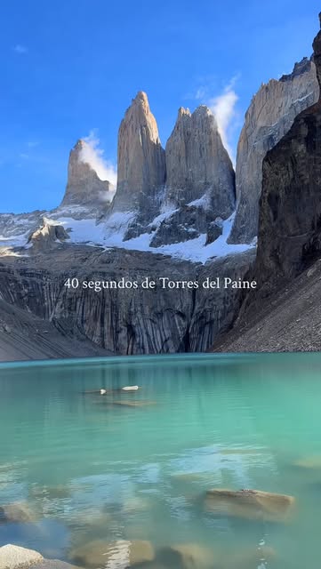 40 segundos de Torres del Paine 🏔️✨
#shotoniphone