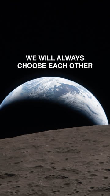 “We do not leave Earth. We choose it.” 🌏
During the luna