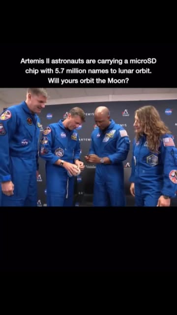 Your name is going to the MOON! 🚀🌕
History is in the maki