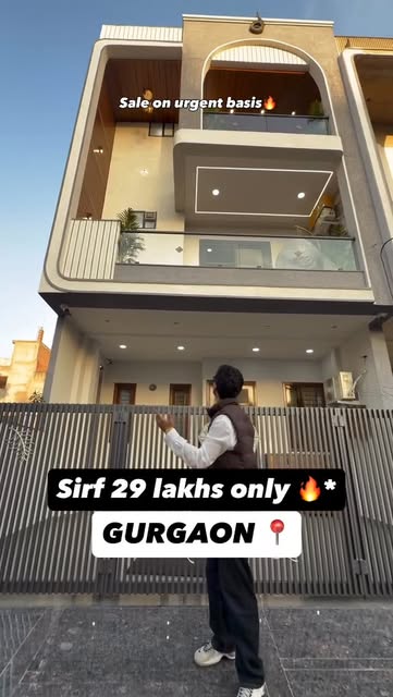 Sale on urgent basis๐ฅ
100 Gaj house for Gurgaon people๐
4B