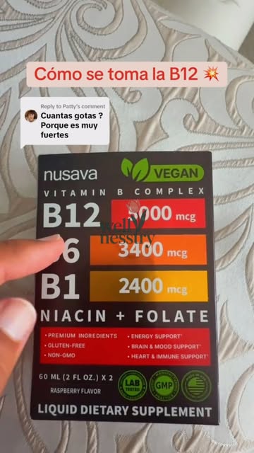 ✨ Vitamina B12 | Enciende tu chispa mental cada día
#Spain #