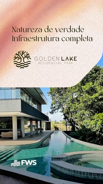🌳Golden Lake Residencial Park
Com uma infraestrutura compl
