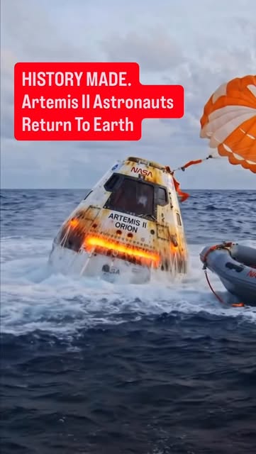NASA’s Artemis II mission just made history. Four astronauts