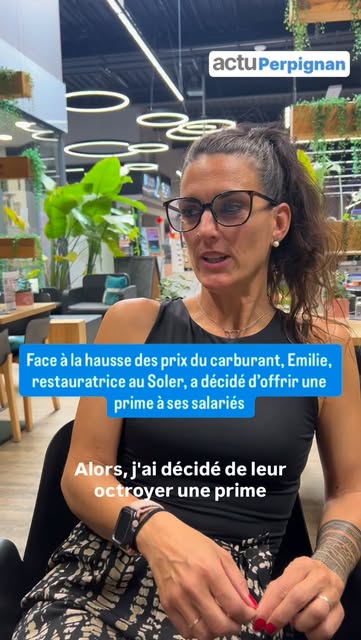 ⛽ Face à l’envolée des prix des carburants, Émilie Gardella,