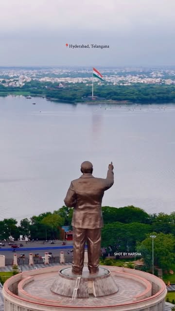 Dr. B. R. Ambedkar Statue - Hyderabad
.
.
#hyderabad #india