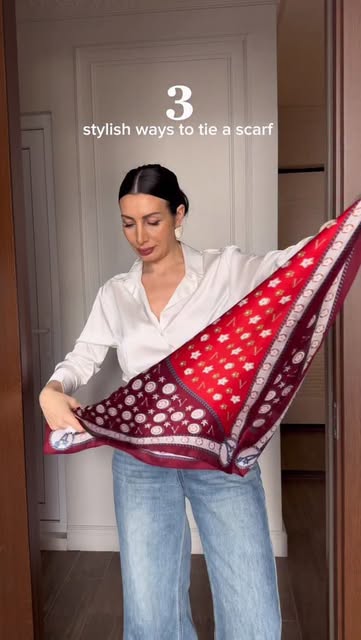 ✅SAVE this scarf hacks and send your coworkers 🥰
Which one