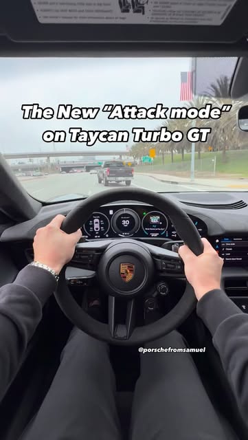 Taycan Turbo GT with “ATTACK MODE”!
.
#porschetaycan #taycan
