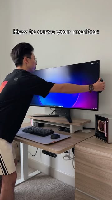 Tutorial on How to Curve Any Monitor
#monitor #curve #funny