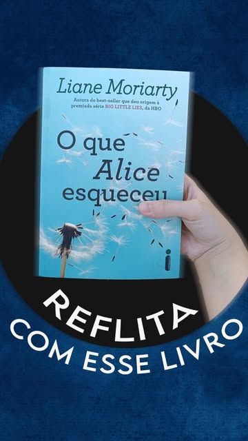 O que Alice esqueceu - Liane Moriarty 🩵
Esse livro leva a