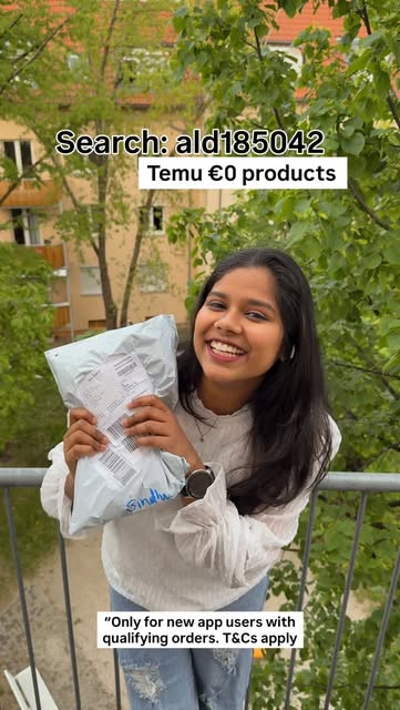 Temu €0 haul
Use my code: ald185042
Or Use the link in my bi