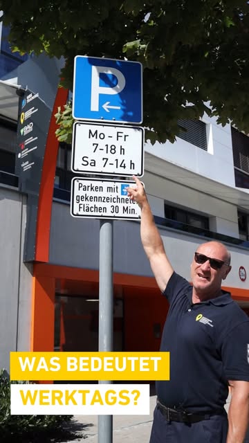 ABER HEUTE IST DOCH SAMSTAG?! 🅿️
Unser Verkehrsüberwacher